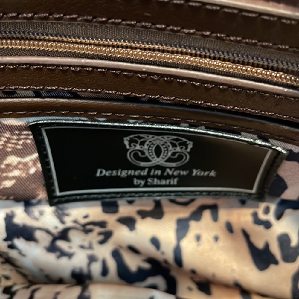 Sharif Denim 1827 Patriotic Bag With Stars & Stripes Sequins & Studs Bag - Picture 12 of 16